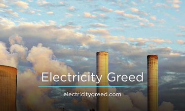 ElectricityGreed.com - Creative brandable domain for sale
